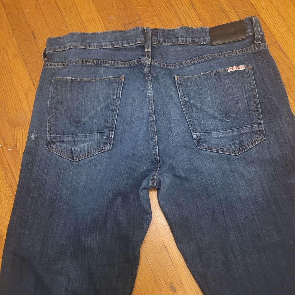 HUDSON Byron 5 pocket straight jean distressed 38